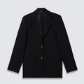 Blazer básico preto